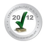 Logo Lebensqualität im Alter 2012